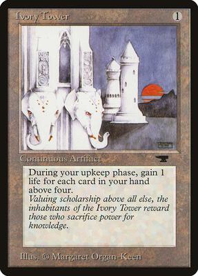Ivory Tower card from Antiquities