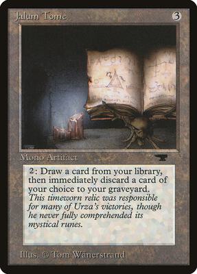 Jalum Tome card from Antiquities