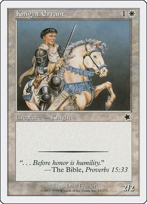 Knight Errant card from Starter 1999
