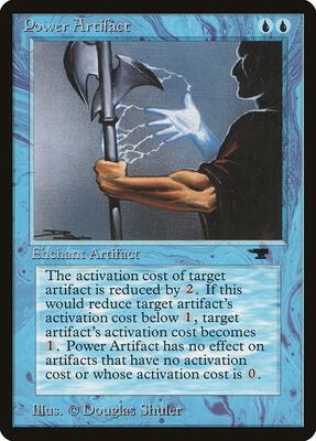 Power Artifact card from Antiquities