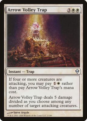 Arrow Volley Trap card from Zendikar