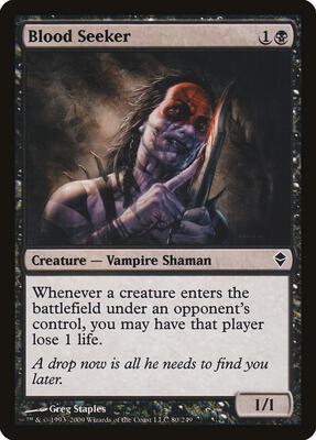 Blood Seeker card from Zendikar