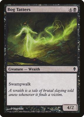 Bog Tatters card from Zendikar