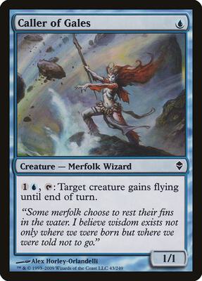Caller of Gales card from Zendikar