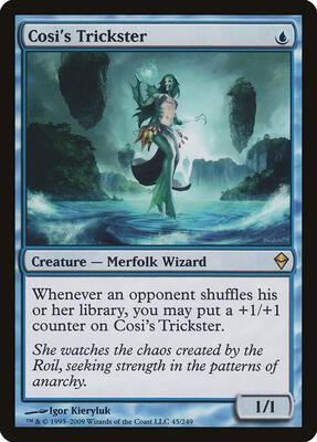 Cosi's Trickster card from Zendikar