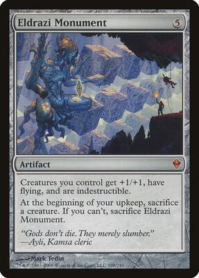 Eldrazi Monument card from Zendikar