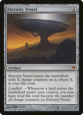 Eternity Vessel card from Zendikar