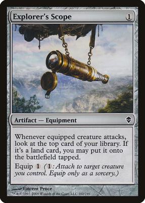 Explorer's Scope card from Zendikar