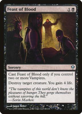 Feast of Blood card from Zendikar