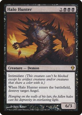 Halo Hunter card from Zendikar