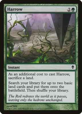 Harrow card from Zendikar