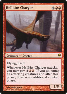 Hellkite Charger card from Zendikar