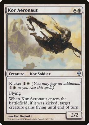 Kor Aeronaut card from Zendikar