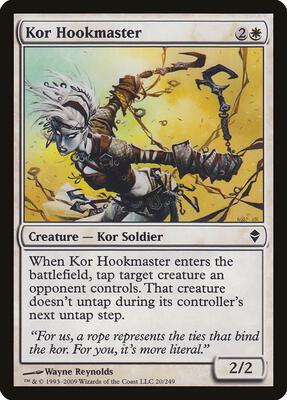 Kor Hookmaster card from Zendikar