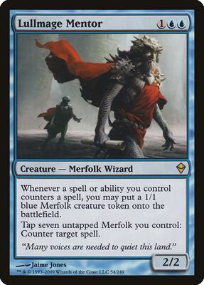Lullmage Mentor card from Zendikar