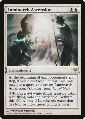 Luminarch Ascension card from Zendikar