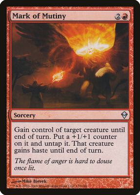 Mark of Mutiny card from Zendikar