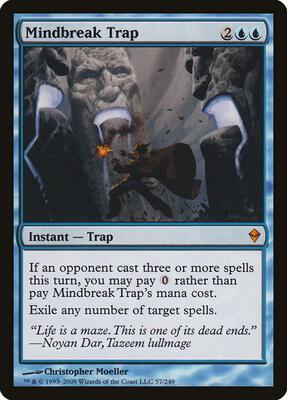 Mindbreak Trap card from Zendikar