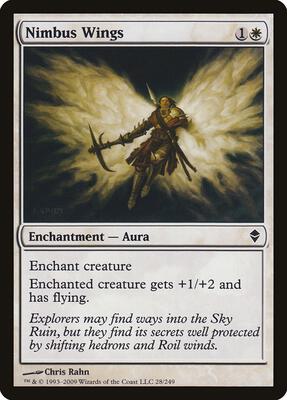Nimbus Wings card from Zendikar
