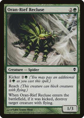 Oran-Rief Recluse card from Zendikar