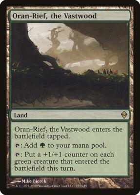 Oran-Rief, the Vastwood card from Zendikar