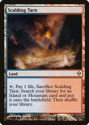 Scalding Tarn card from Zendikar