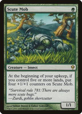 Scute Mob card from Zendikar