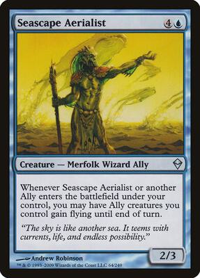 Seascape Aerialist card from Zendikar