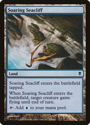 Soaring Seacliff card from Zendikar