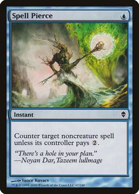 Spell Pierce card from Zendikar