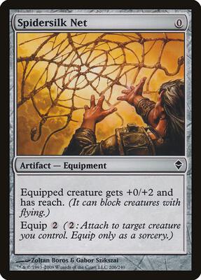 Spidersilk Net card from Zendikar