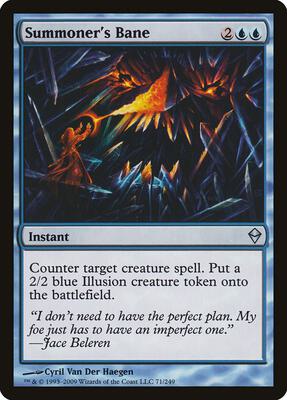 Summoner's Bane card from Zendikar