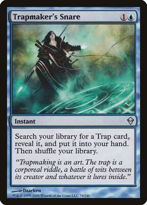 Trapmaker's Snare card from Zendikar