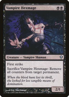Vampire Hexmage card from Zendikar
