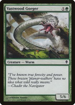 Vastwood Gorger card from Zendikar