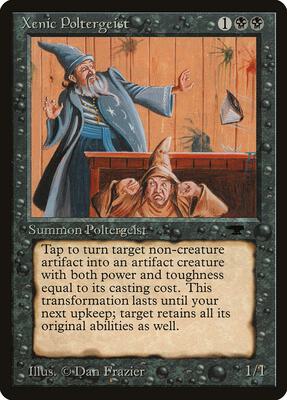 Xenic Poltergeist card from Antiquities