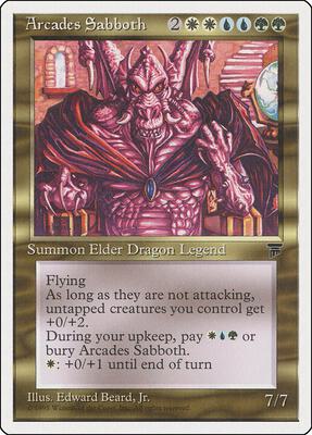 Arcades Sabboth card from Chronicles