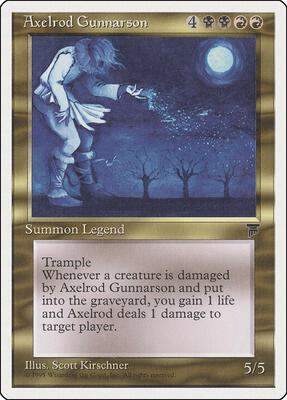 Axelrod Gunnarson card from Chronicles