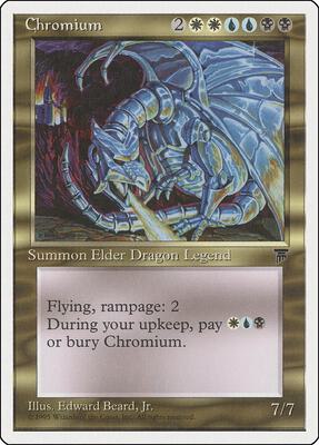 Chromium card from Chronicles