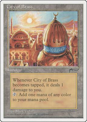 City of Brass card from Chronicles