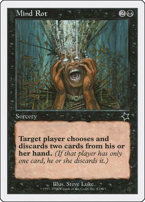 Mind Rot card from Starter 1999