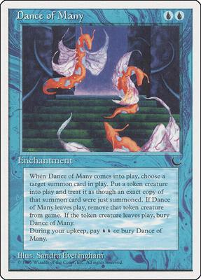 Dance of Many card from Chronicles