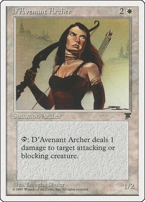 D'Avenant Archer card from Chronicles