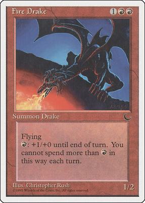 Fire Drake card from Chronicles
