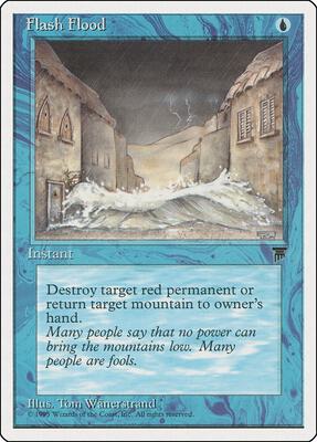 Flash Flood card from Chronicles