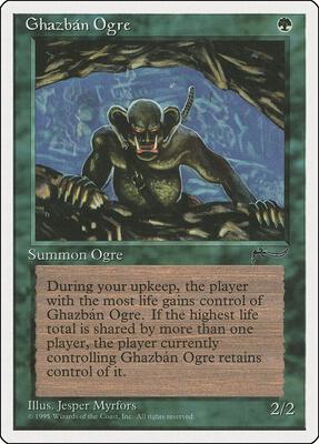 Ghazban Ogre card from Chronicles