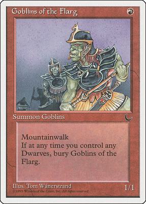 Goblins of the Flarg card from Chronicles