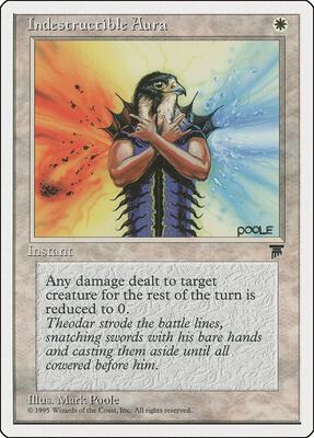 Indestructible Aura card from Chronicles