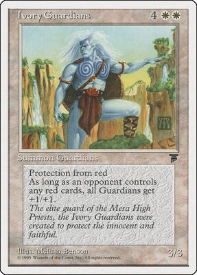 Ivory Guardians card from Chronicles