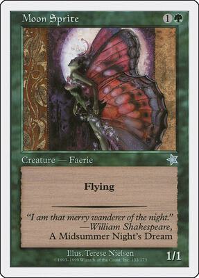 Moon Sprite card from Starter 1999